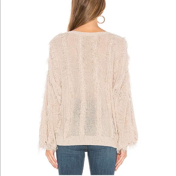 Chaser Slinky Fringe Pullover Sweater - Picture 3 of 12